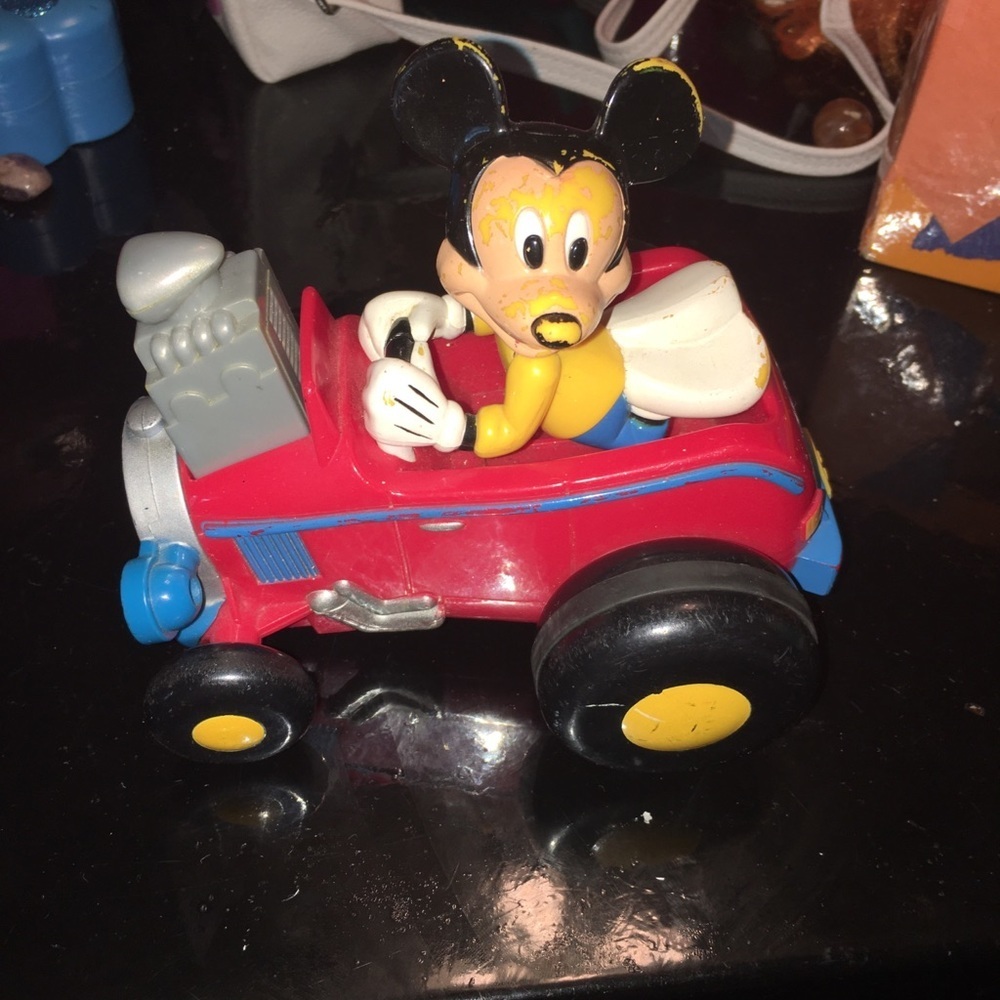 Vintage Mickey the roadster racer